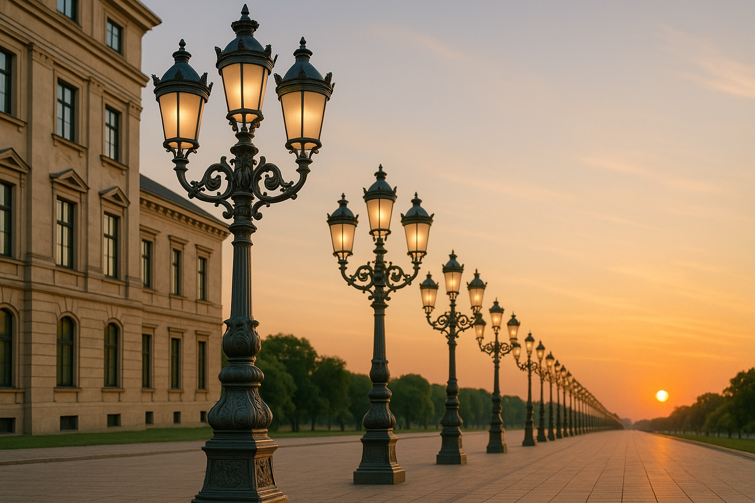 Decorative street light poles manufacturer in India